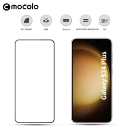 Galaxy S24 Plus Premium Full Cover Tempered Glass Protector