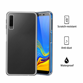 Galaxy A7 (2018) 360° Full Cover Transparant TPU Hoesje