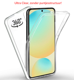 Galaxy S24 FE 360° Ultra Clear Hybrid PC + TPU Hoesje