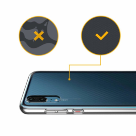 Huawei P20 Premium Transparant Soft TPU Hoesje