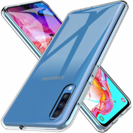 Galaxy A70 Premium Transparant Soft TPU Hoesje