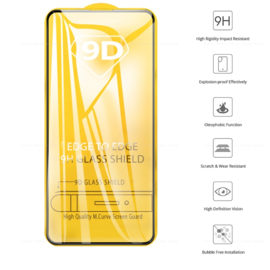 Galaxy A71 Full Cover Full Glue Tempered Glass Protector