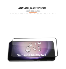 Galaxy S24 Premium Full Cover Tempered Glass Protector