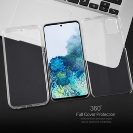Galaxy S20 Plus 360° Ultra Clear Hybrid PC + TPU Hoesje