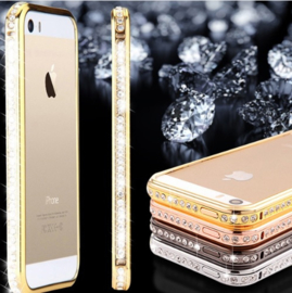 iPhone 5 / 5S / SE Bling Hoesje Met Bergkristallen Strass-Steentjes