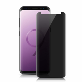 Galaxy S9 Plus Privacy Case Friendly Tempered Glass Screen Protector