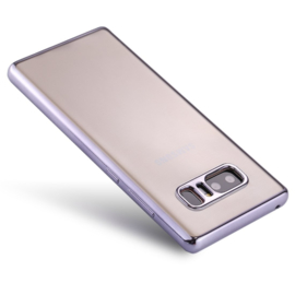 Galaxy Note 8 Soft TPU Hoesje Met Coating Goud / Zilver / Grijs