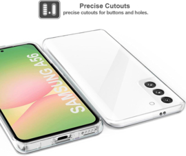 Galaxy A56 5G 360° Ultra Clear Hybrid PC + TPU Hoesje