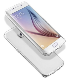 Galaxy S6 Edge 360° Full Cover Transparant TPU Hoesje