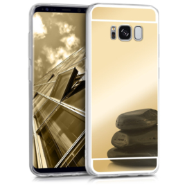 Galaxy S8 TPU Bling Spiegel Hoesje 4 Kleuren