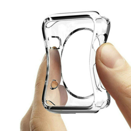Apple Watch 4/5/6/SE 40/44 Transparant Soft TPU Bumper Hoesje