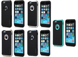 iPhone 6 / 6S Motomo 3 in 1 Hybrid Case Hoesje