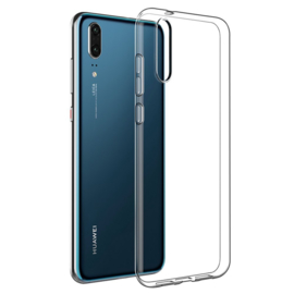 Huawei P20 Premium Transparant Soft TPU Hoesje