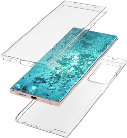 Galaxy Note 20 Ultra 360° Full Cover Transparant TPU Hoesje
