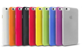 iPhone 6 / 6S Soft Plastic Matte Kleuren Hoesje