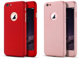 iPhone 6 / 6S 360° Full Cover Case Hoesje incl. Tempered Glass