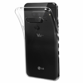 LG V40 Premium Soft TPU Hoesje Transparant