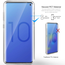 Galaxy S10 360° Ultra Clear Hybrid PC + TPU Hoesje