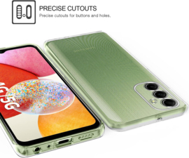 Galaxy A14 4G/5G 360° Ultra Clear Hybrid PC + TPU Hoesje