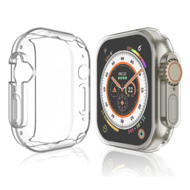Apple Watch Ultra 49MM Transparant Soft TPU Hoesje Full Cover