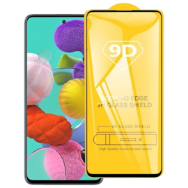 Galaxy A72 Full Cover Full Glue Tempered Glass Protector