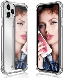 iPhone 11 Pro Max TPU Air Cushion Spiegel Hoesje 4 Kleuren