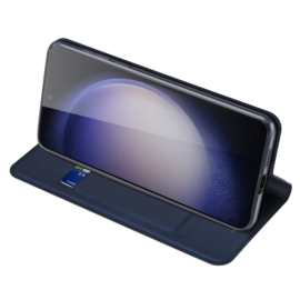 Galaxy S24 Dux Ducis Skin Pro Flip Case Blauw