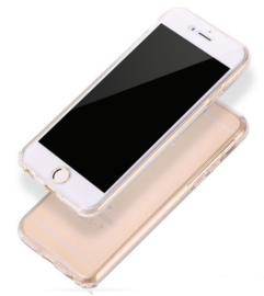 iPhone 6 Plus / 6S+ 360° Full Cover Transparant TPU Hoesje