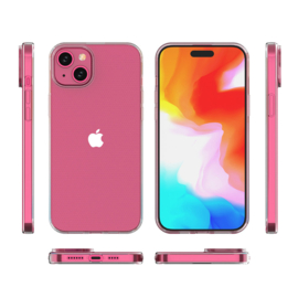 iPhone 15 Plus Premium Soft TPU Hoesje Transparant