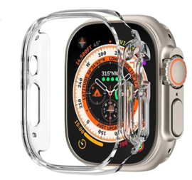 Apple Watch Ultra 49MM Transparant Soft TPU Hoesje Full Cover