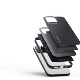iPhone 14 Pro Dux Ducis Fino Hybrid Back Case Zwart