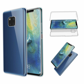 Huawei Mate 20 Pro 360° Full Cover Transparant TPU Hoesje