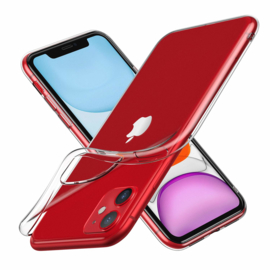 iPhone 11 Premium Soft TPU Hoesje Transparant