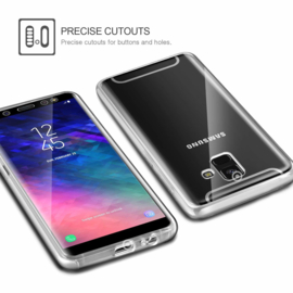 Galaxy S9 Plus 360° Ultra Clear Hybrid PC + TPU Hoesje