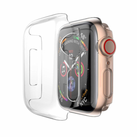 Apple Watch 2/3/4/5/6/SE Transparant Hard PC Hoesje Full Cover