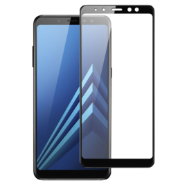 Galaxy A8 (2018) Full Cover Full Glue Tempered Glass Protector