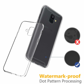 Galaxy A6 (2018) Premium Transparant Soft TPU Hoesje