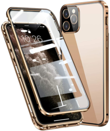 iPhone 14 Pro Max 360° Magnetisch Hoesje Dubbelzijdig Glas