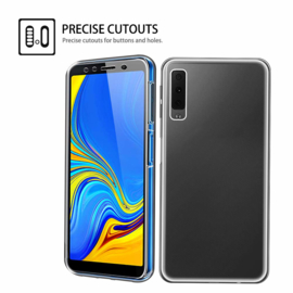 Galaxy A7 (2018) 360° Full Cover Transparant TPU Hoesje