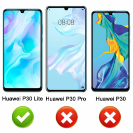 Huawei P30 Lite Full Cover Full Glue Tempered Glass Protector