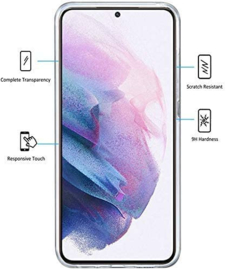 Galaxy S21 Plus 360° Ultra Clear Hybrid PC + TPU Hoesje
