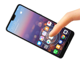 Huawei P20 Full Cover Full Glue Tempered Glass Protector