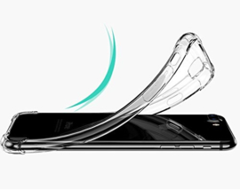 iPhone 7 / 8 / SE 2020-2022 Transparant Soft TPU Air Cushion Hoesje