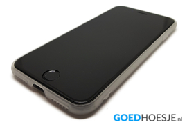 iPhone 7 / 8 / SE 2020 3D Reliëf Hoesje Donkergekleurde Ruiten