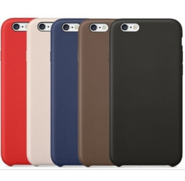 iPhone 6 Plus / 6S+ Leren Back Cover Hoesje