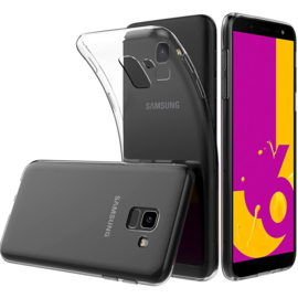 Galaxy J6 (2018) Premium Transparant Soft TPU Hoesje