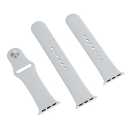 Apple Watch Siliconen Bandje Lichtgrijs 49/46/45/44mm