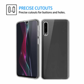 Galaxy A51 360° Full Cover Transparant TPU Hoesje