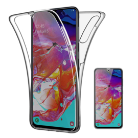 Galaxy A71 360° Full Cover Transparant TPU Hoesje