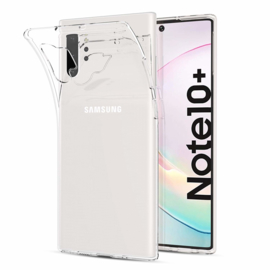 Galaxy Note 10 Plus Premium Transparant Soft TPU Hoesje